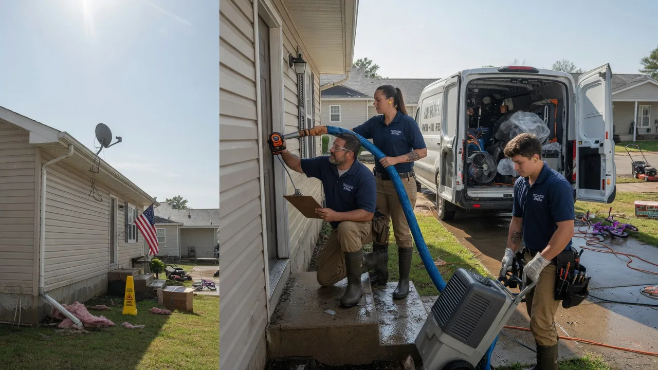 Ceiling Water Damage Restoration in Benton, PA near me